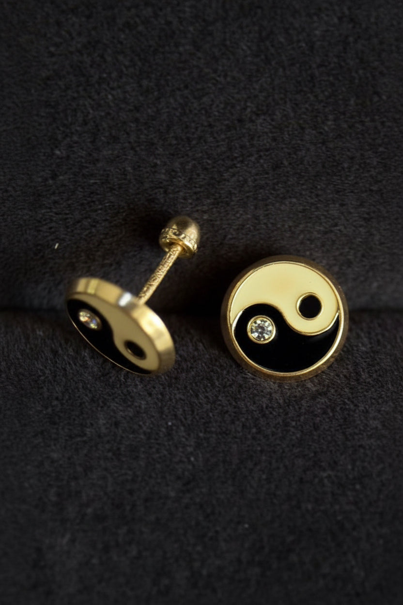 Broqueles Yin Yang