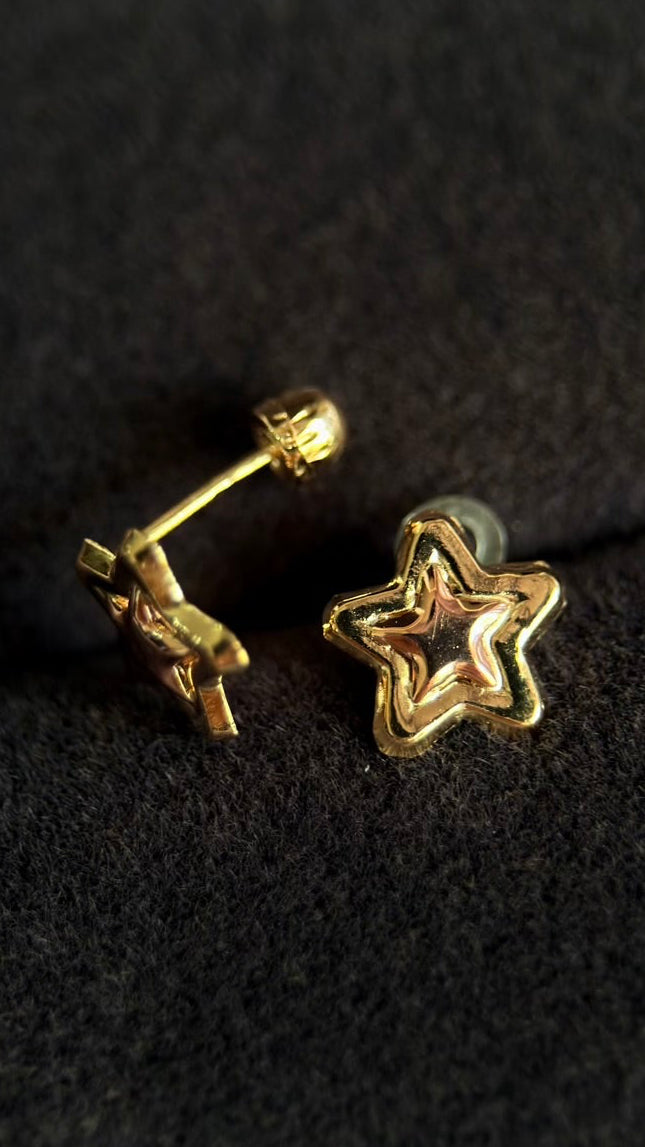 Broqueles estrella ducolor