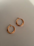 Arracadas oro rosa