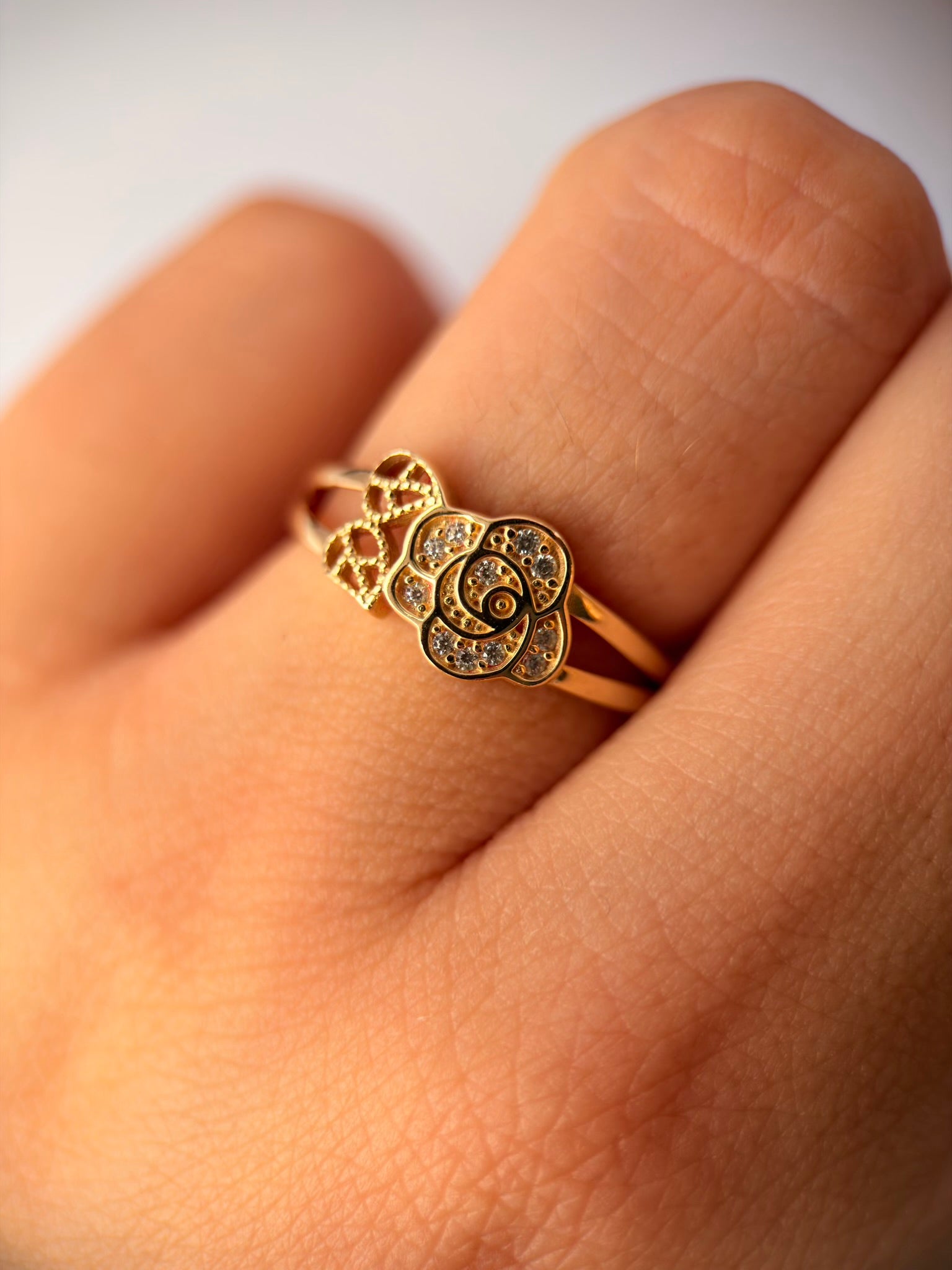 Anillo rosa eterna