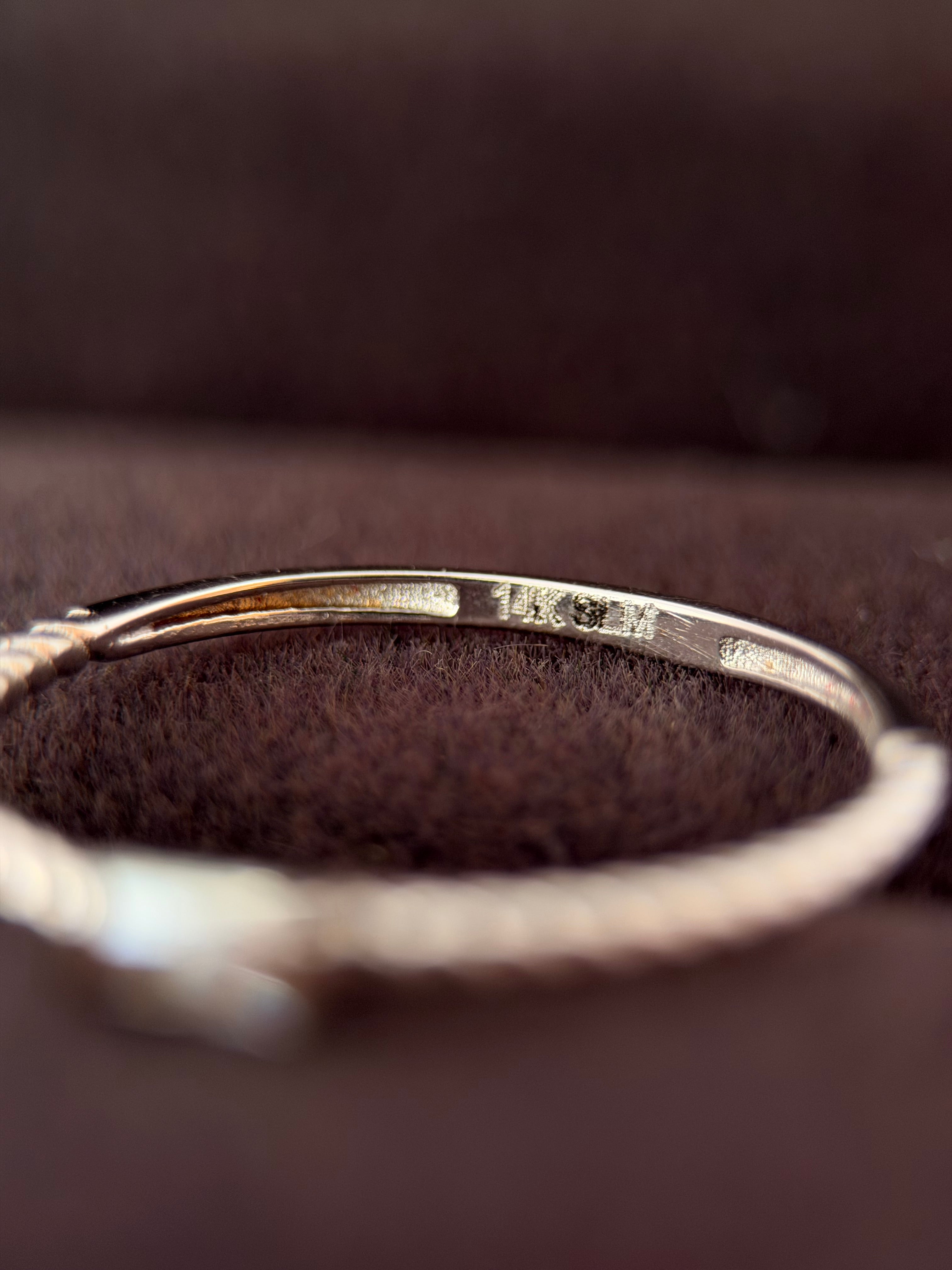 Anillo baguette
