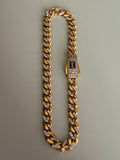 Pulsera Mónaco Chain zirconias intercaladas