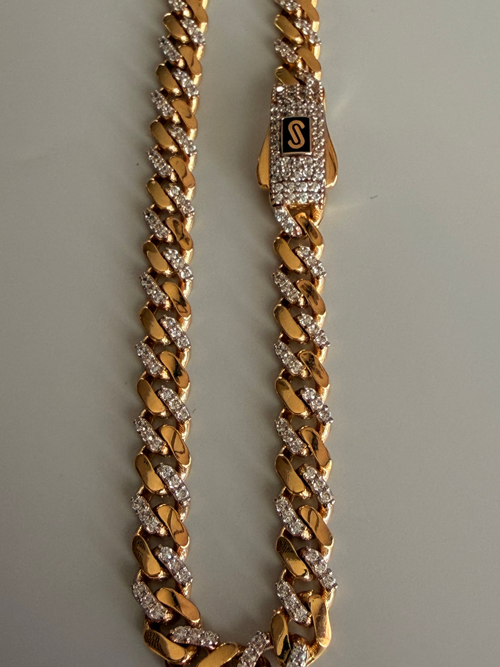 Pulsera Mónaco Chain zirconias intercaladas