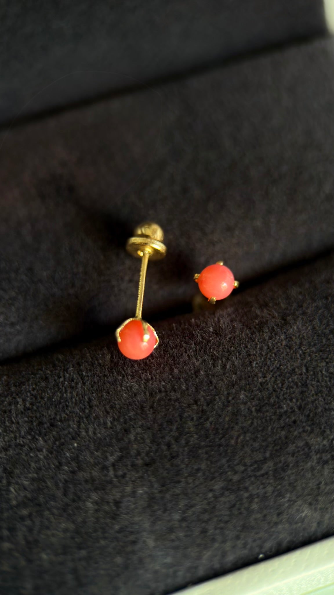 Broqueles mini coral