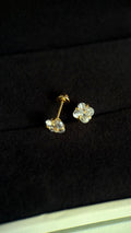 Broqueles zirconia cuadrada