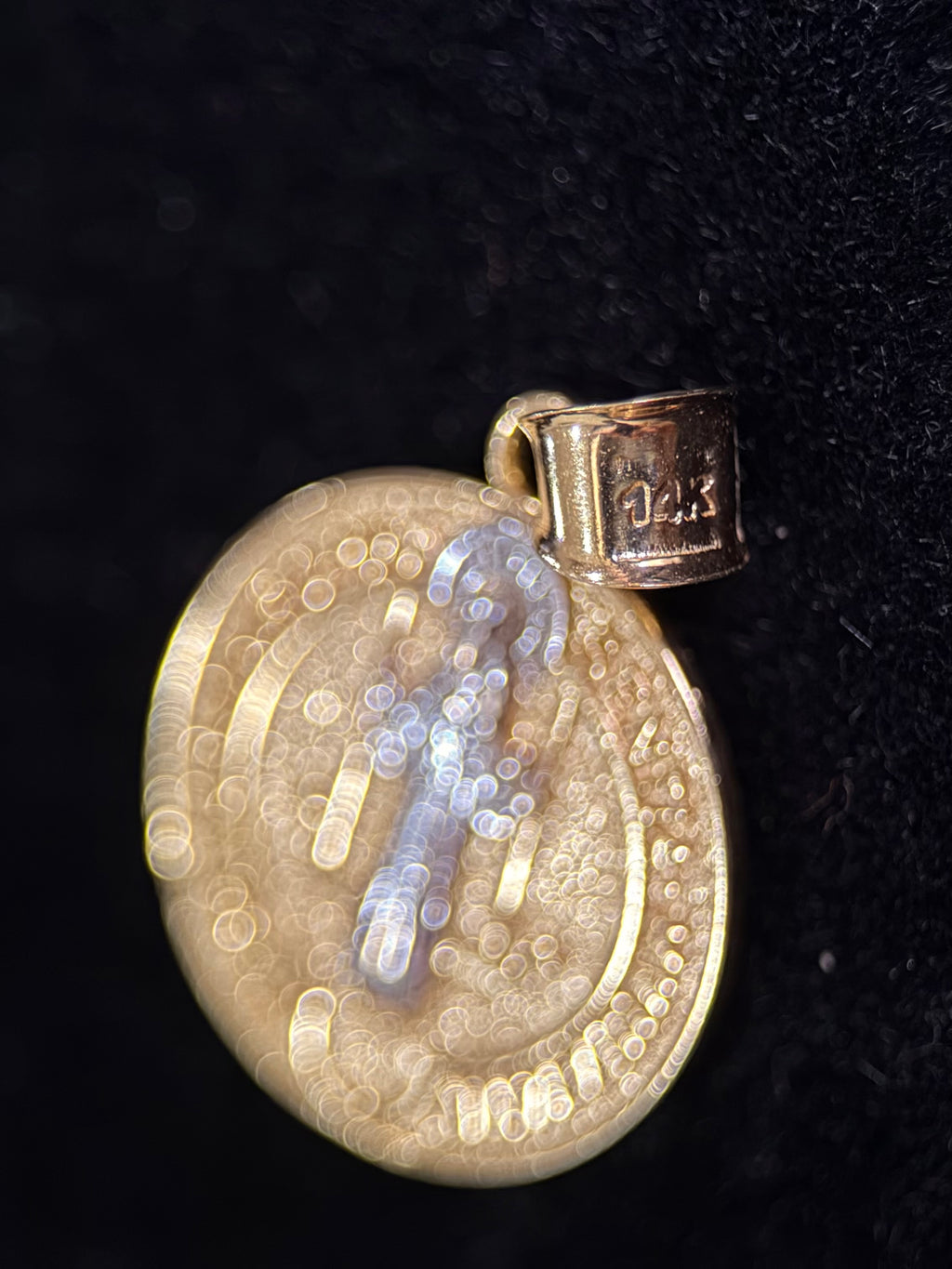 Medalla San Benito bicolor