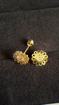 Broqueles girasol