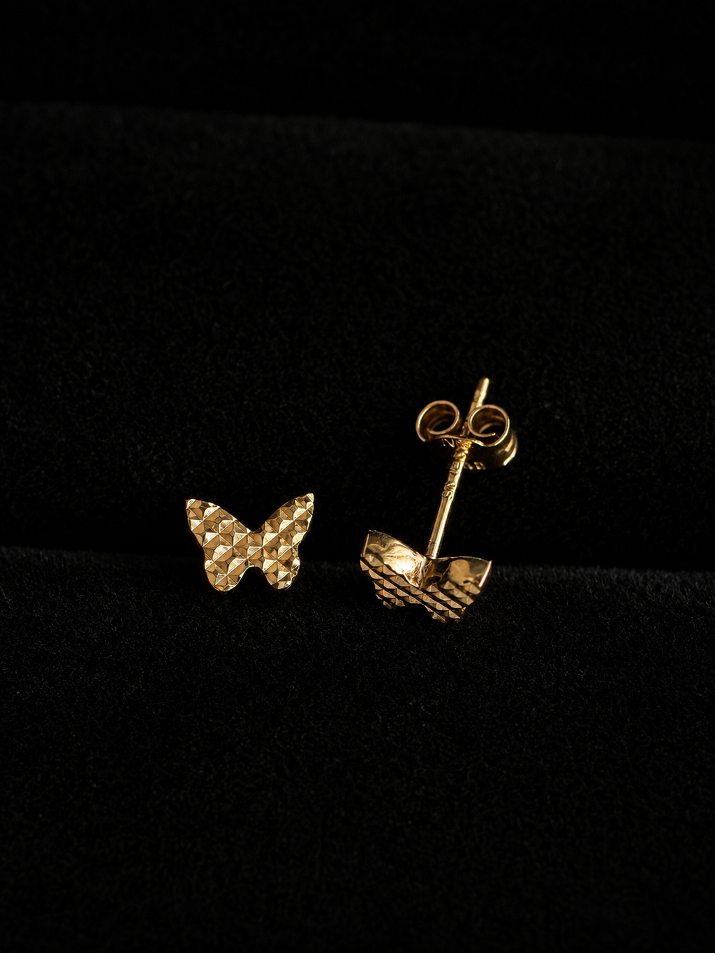 Aretes mariposa