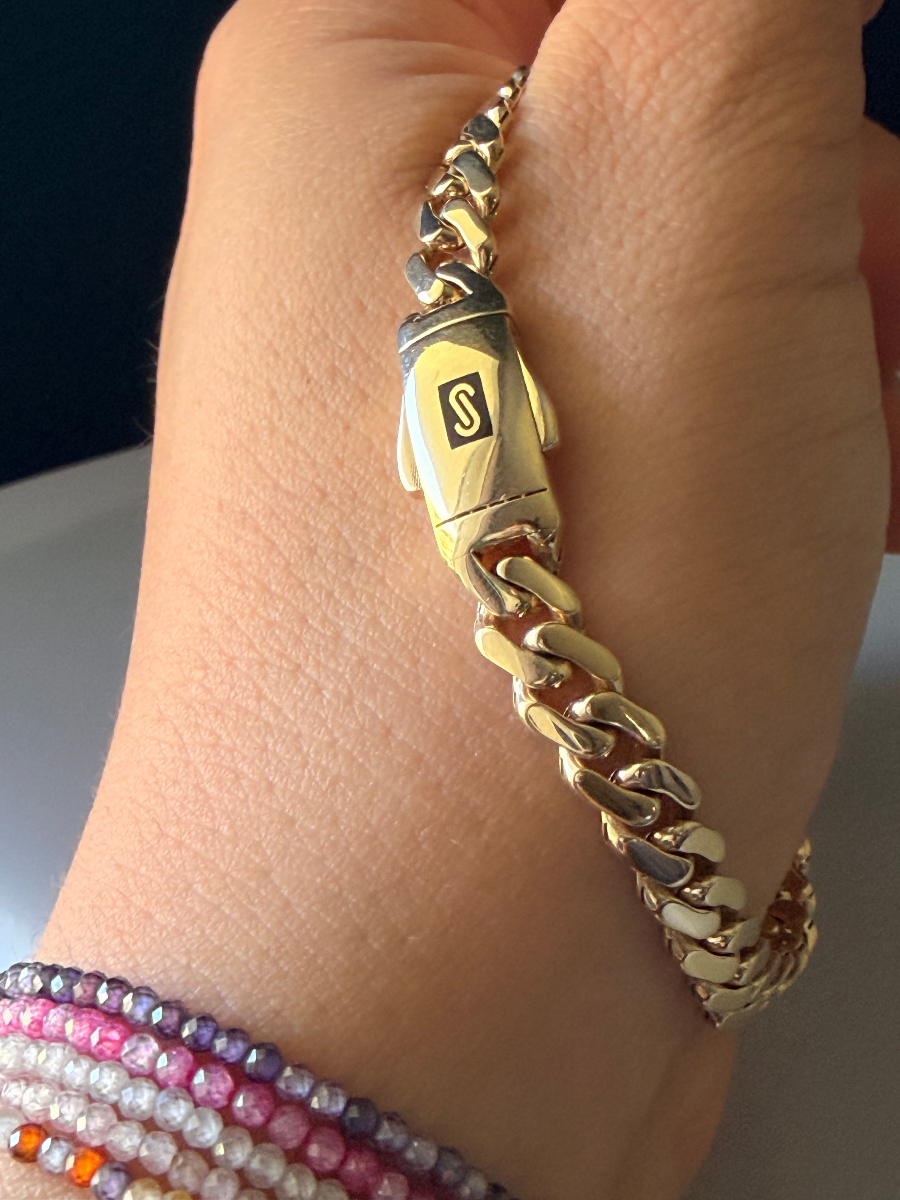 Pulsera Mónaco Chain clásica