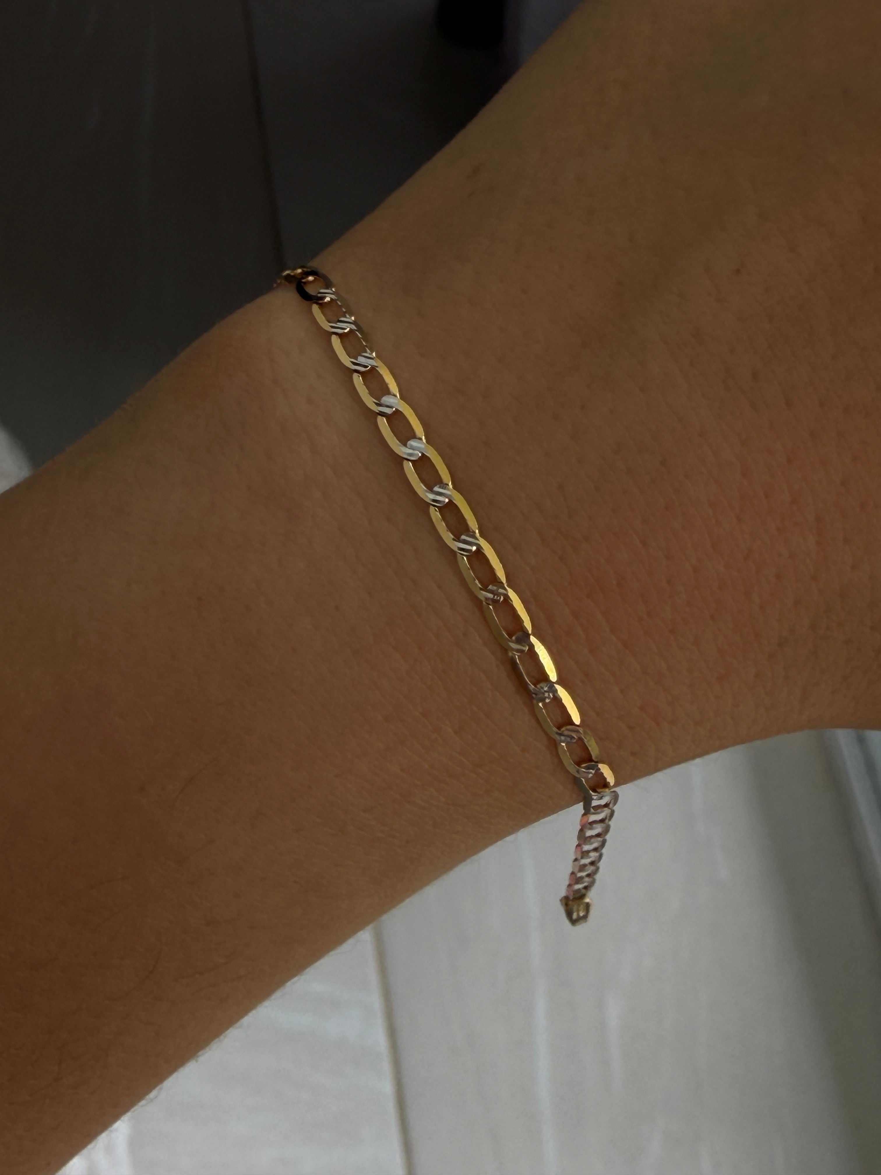 Pulsera inglesa bicolor