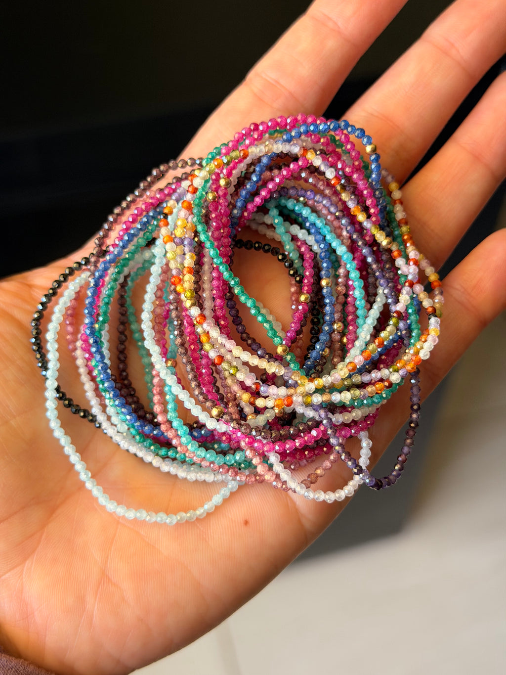 Pulsera zirconias