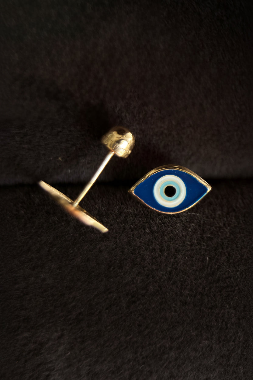 Broqueles ojo turco esmaltado